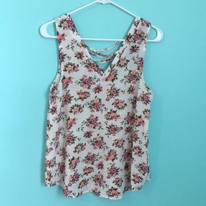Flower tank top